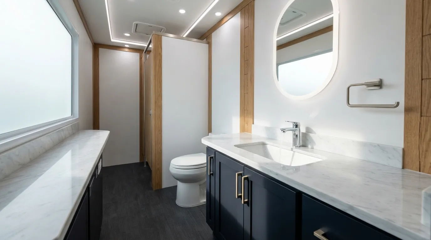Luxury Restroom Trailer in Spokane, WA